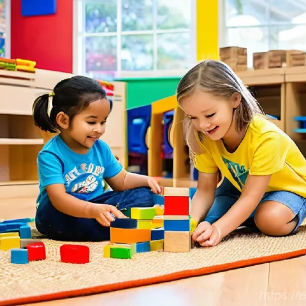 유아교육지도사 면접 준비 체크리스트 - **Prompt 1: Joyful Play-Based Learning**
"A vibrant, sunlit early childhood classroom filled wit...