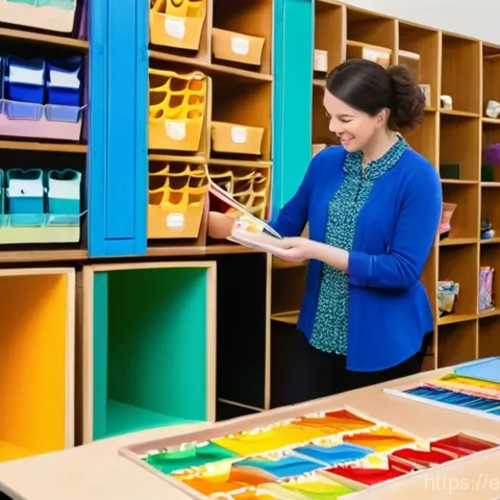 유아교육지도사 실기시험 전날 체크리스트 - **Prompt:** A bright, welcoming early childhood classroom filled with natural light. A highly organi...