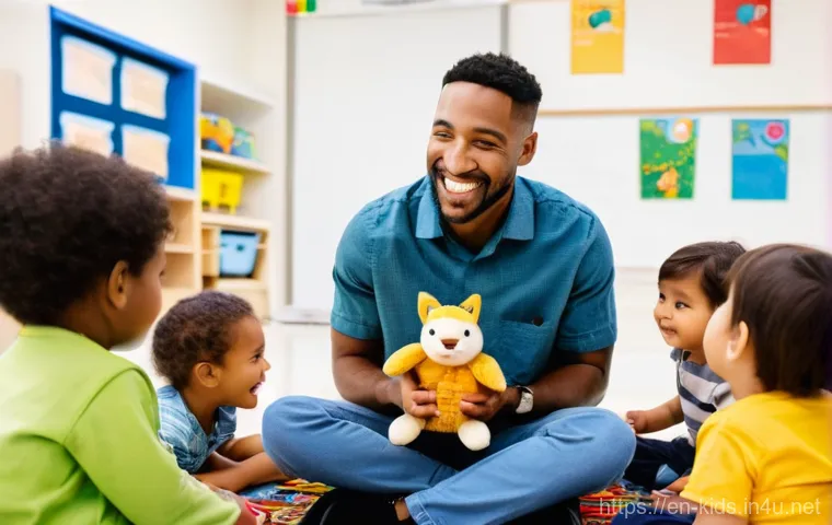 유아교육지도사 실기시험 전날 체크리스트 - **Prompt:** A bright, welcoming early childhood classroom filled with natural light. A highly organi...