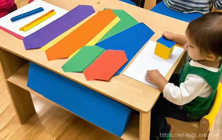 유아교육지도사 실기시험 전날 체크리스트 - **Prompt:** An inspiring early childhood educator, a male in his mid-30s, is kneeling at eye-level w...