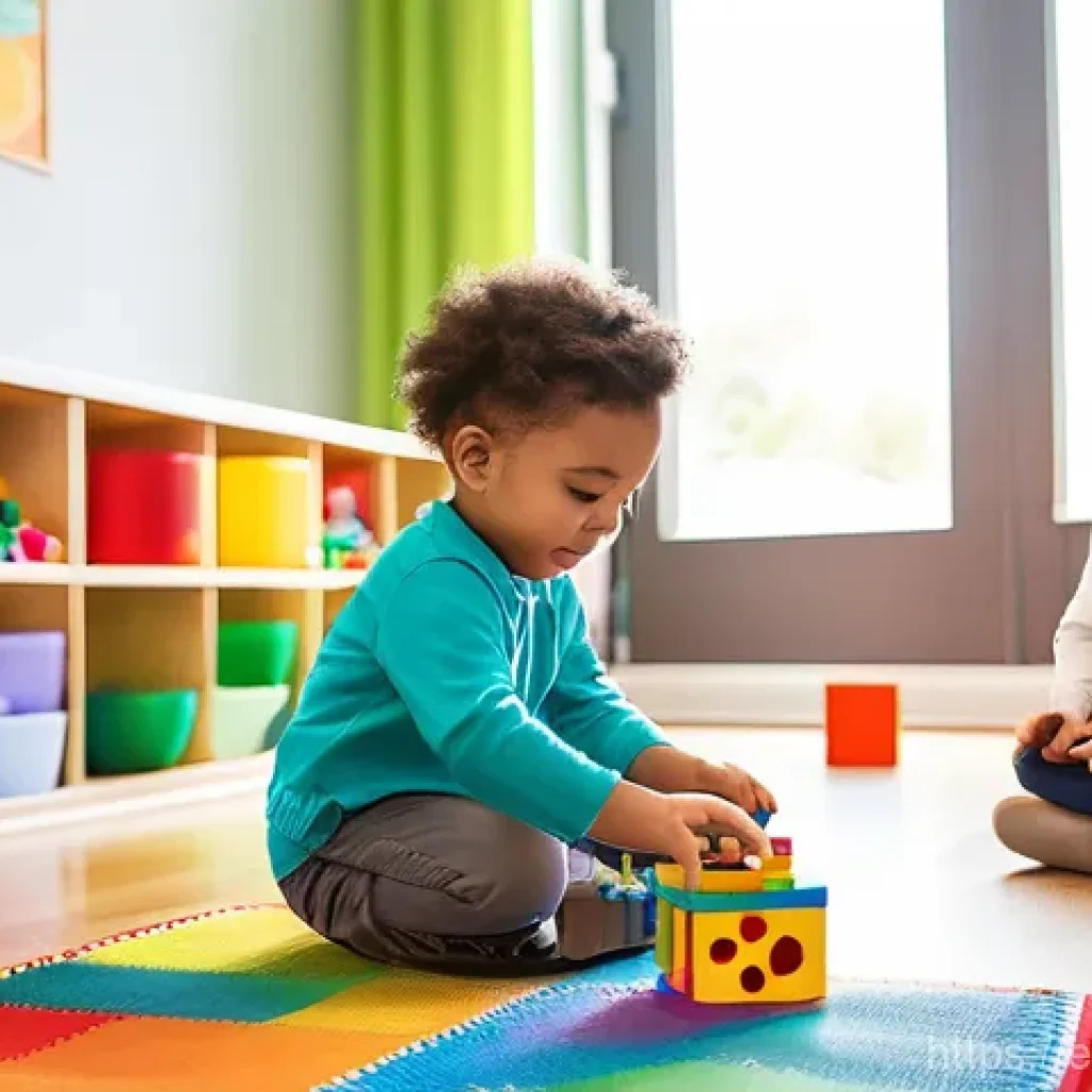 유아교육지도사와 관련된 법률 및 규정 - **A Nurturing Early Learning Environment:** A brightly lit, spacious, and modern early childhood cla...