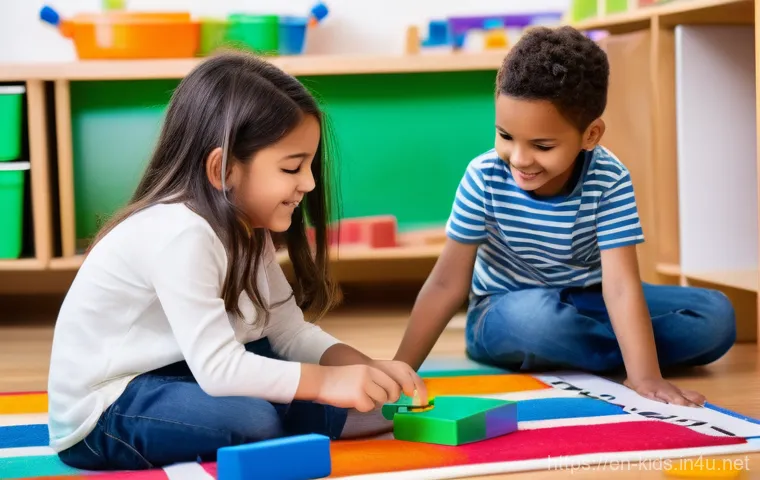 유아교육지도사 경력 중단 후 재취업 성공 사례 - **Prompt:** A confident female early childhood educator, approximately 30-40 years old, stands in a ...